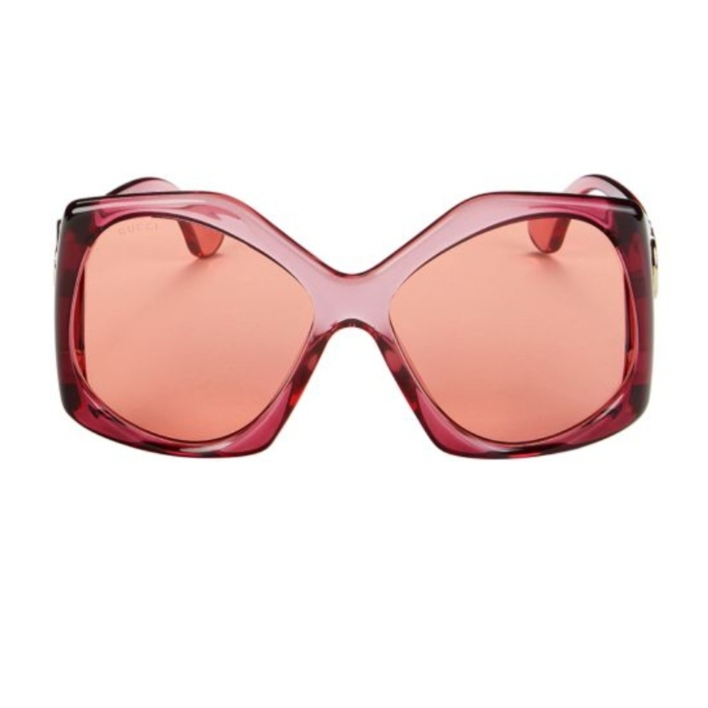 Gucci Women's Rose-Tinted Sunglasses